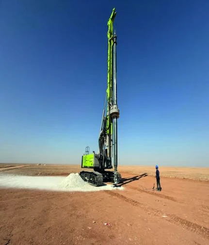Foundation borehole work