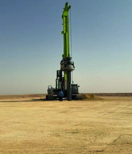 Rotary drilling operation