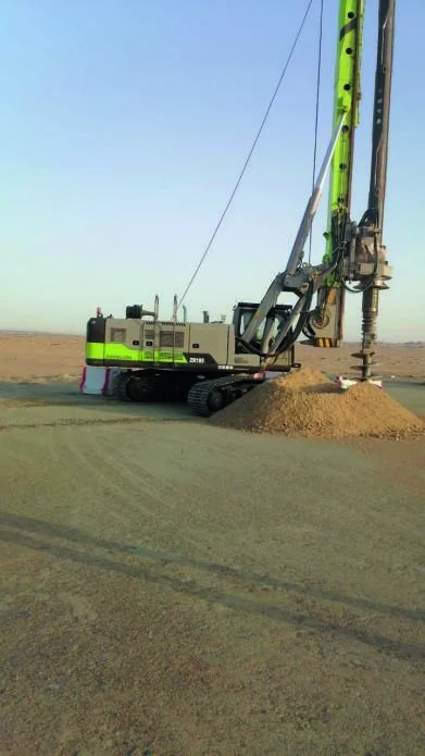 Foundation hole preparation