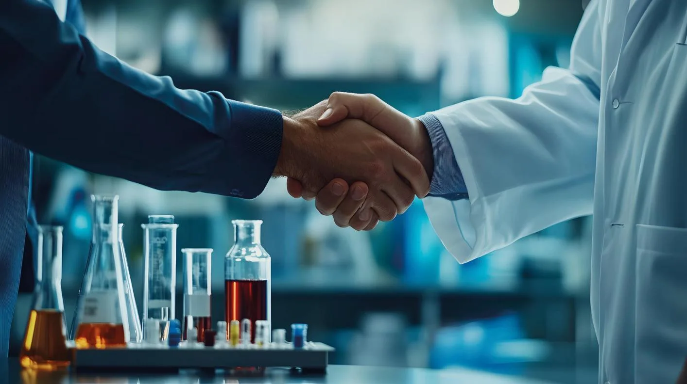 Healthcare and scientific professionals building a trusted partnership